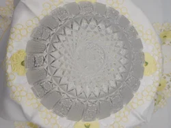 Bohemian Kristallglas-Schale „Queen’s Lace“ | Vintage-Klassiker – Vorschau 4