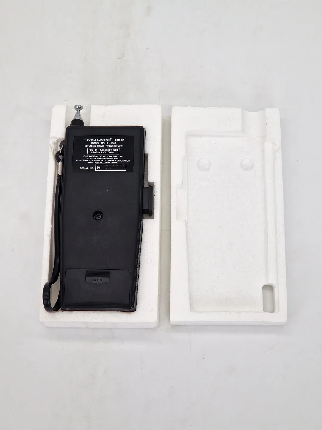 Realistic TRC-87 1-Kanal CB-Walkie-Talkie Set (2 Stück) - Schwarz - OVP – Bild 17