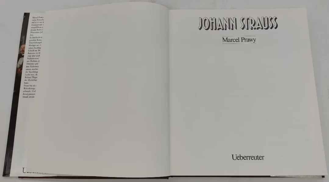Buch "Johann Strauss" von Macel Prawy – Bild 3