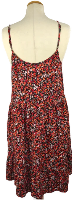 Minikleid Damen Sonstige Geblümt Baumwolle | Sommerliebling - Bild 3