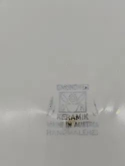 Gmundener Keramik / Streublumen - Großer Teller & Schüssel - Bild 7