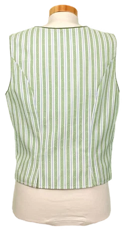h.moser Damen Trachtgilet grün/blau Gr. L – Vorschau 2