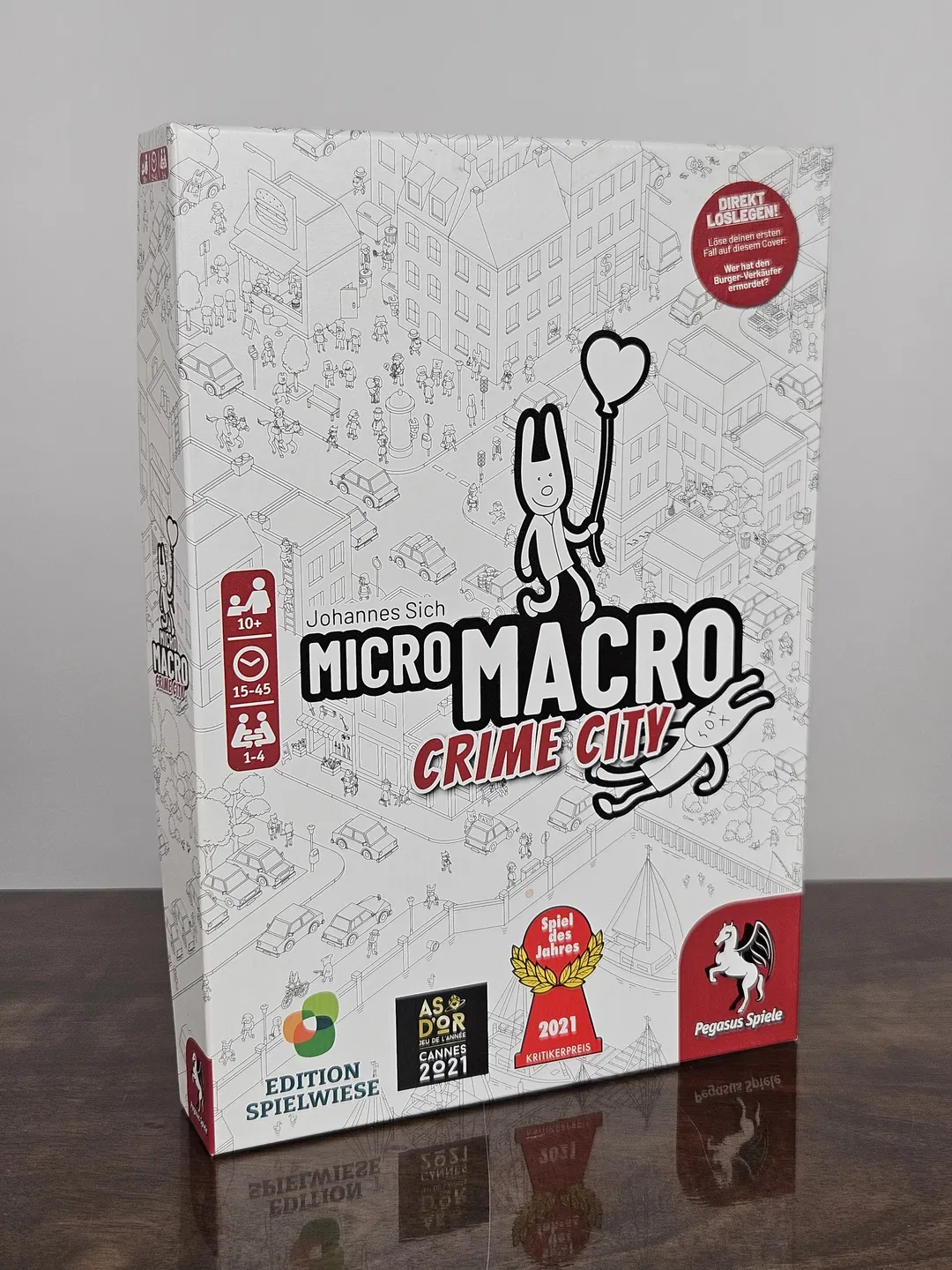 Micro Macro Crime City - Gesellschaftsspiel - Pegasus Spiele - Bild 1