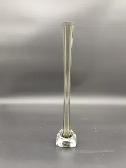 Blumenvase transparent aus Glas 39cm hoch - Bild 2
