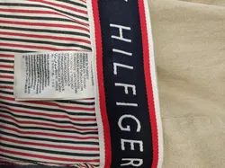 Herren Baumwollhose Tommy Hilfiger Beige W38 | Zeitloser Stil - Bild 3