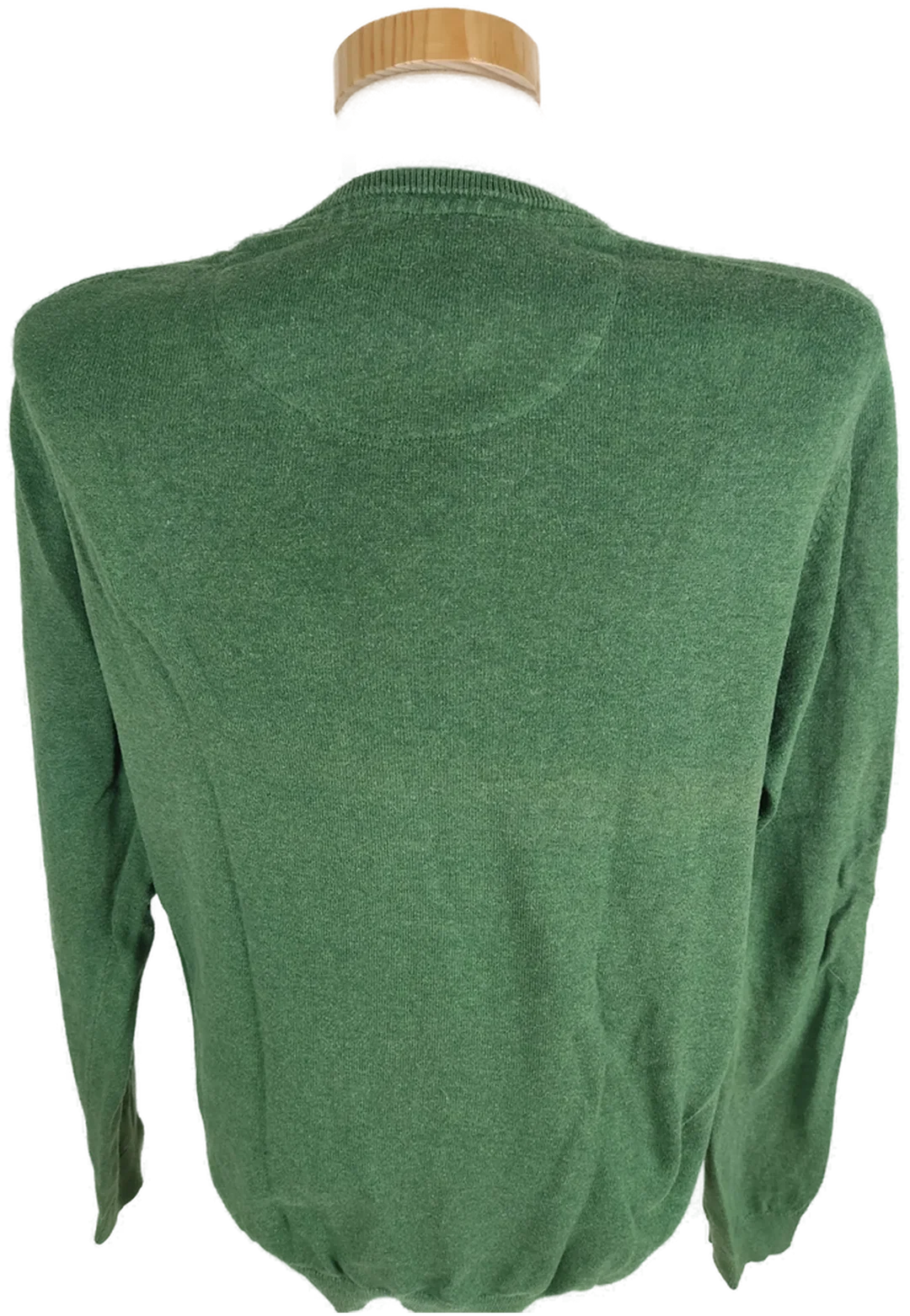 Pullover "Keystone", langarm mit V-Ausschnitt, grün, Größe M – Bild 3