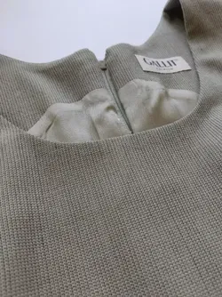 GALLIT Fashion Damen Etui Kleid, braun - Gr. L - Bild 4