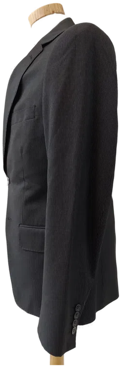 H&M Herrensakko schwarzgestreift - 48 - Bild 2