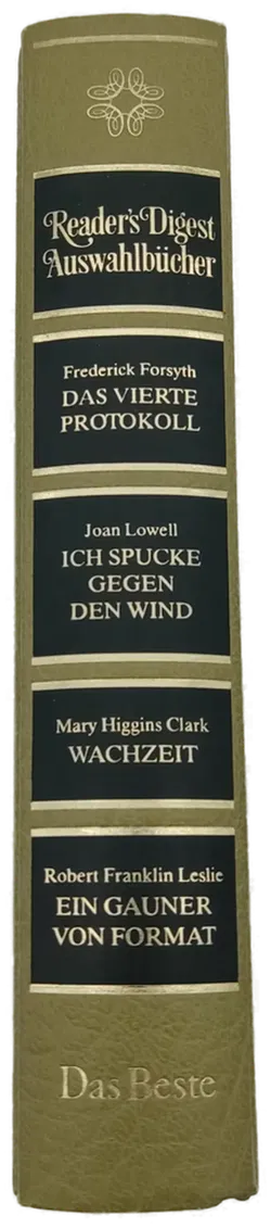 Das vierte Protokoll / Ich spucke gegen den Wind / Wachzeit / Ein Gauner von Format - Bild 2