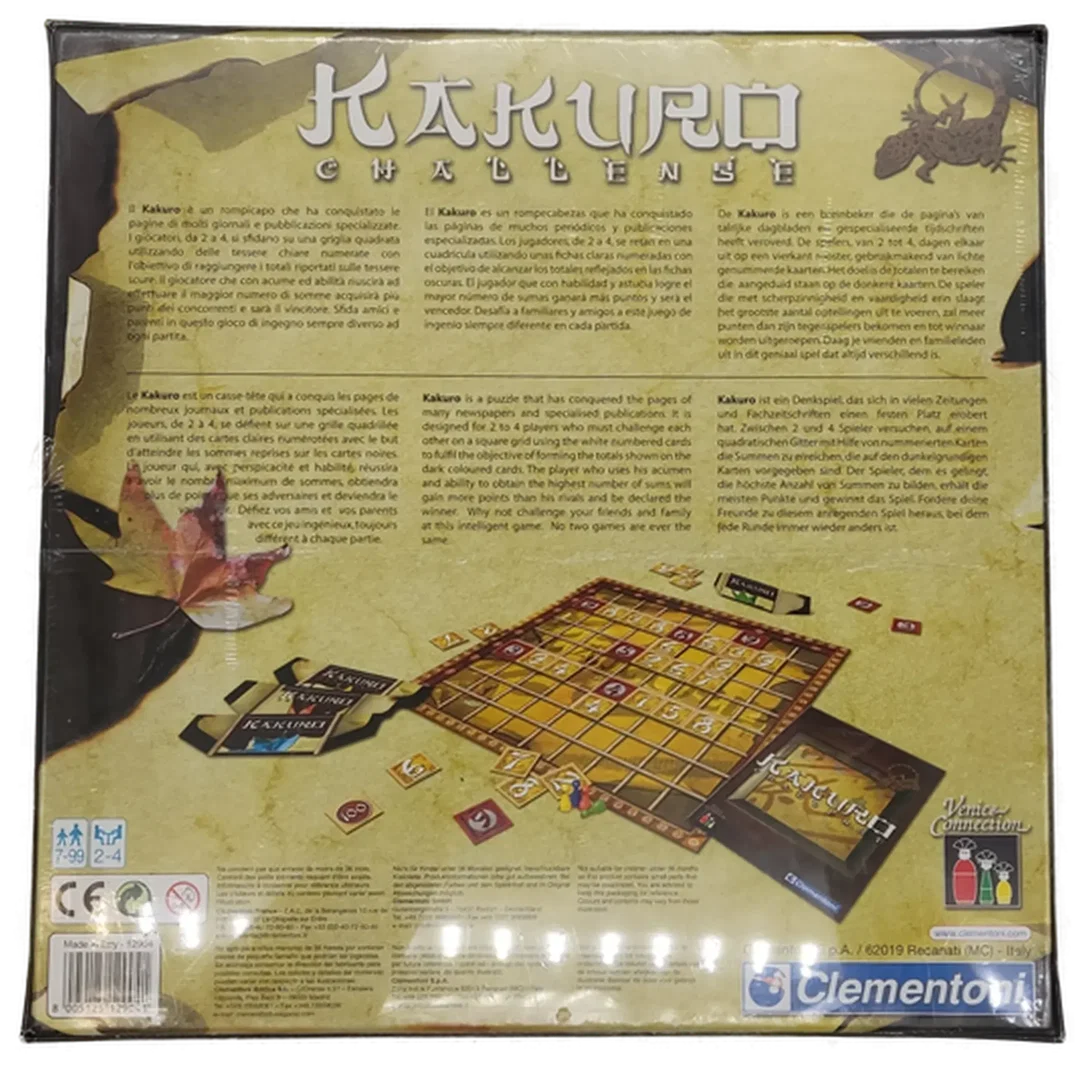 Clementoni Brettspiel "Kakuro Challenge" – Bild 2