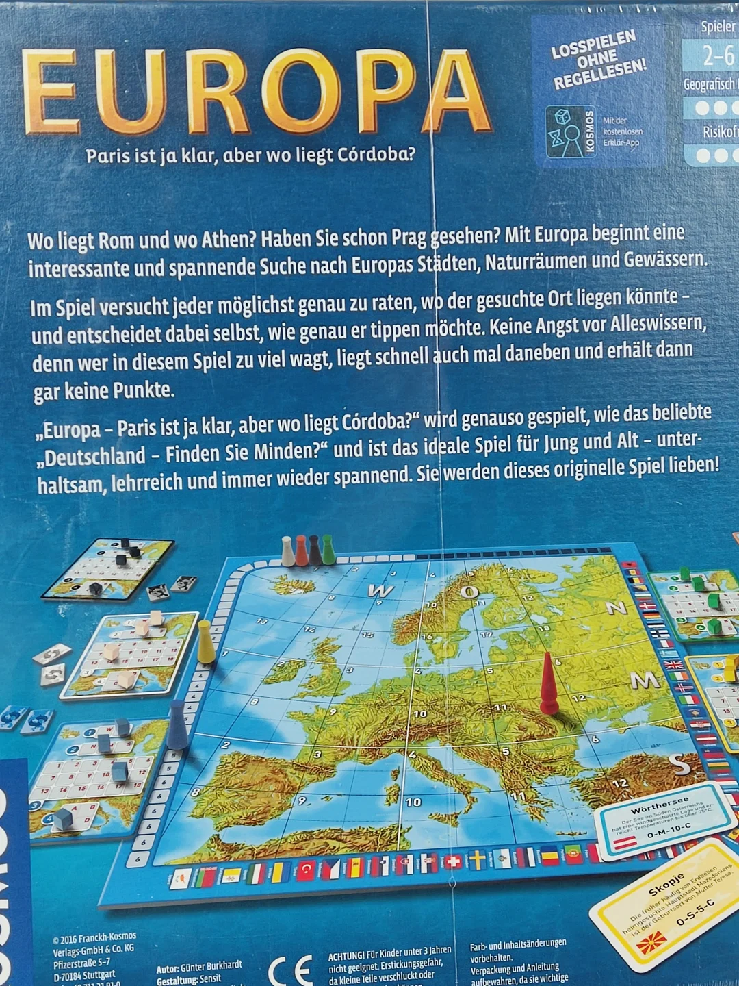 EUROPA - Gesellschaftsspiel - Kosmos – Bild 3