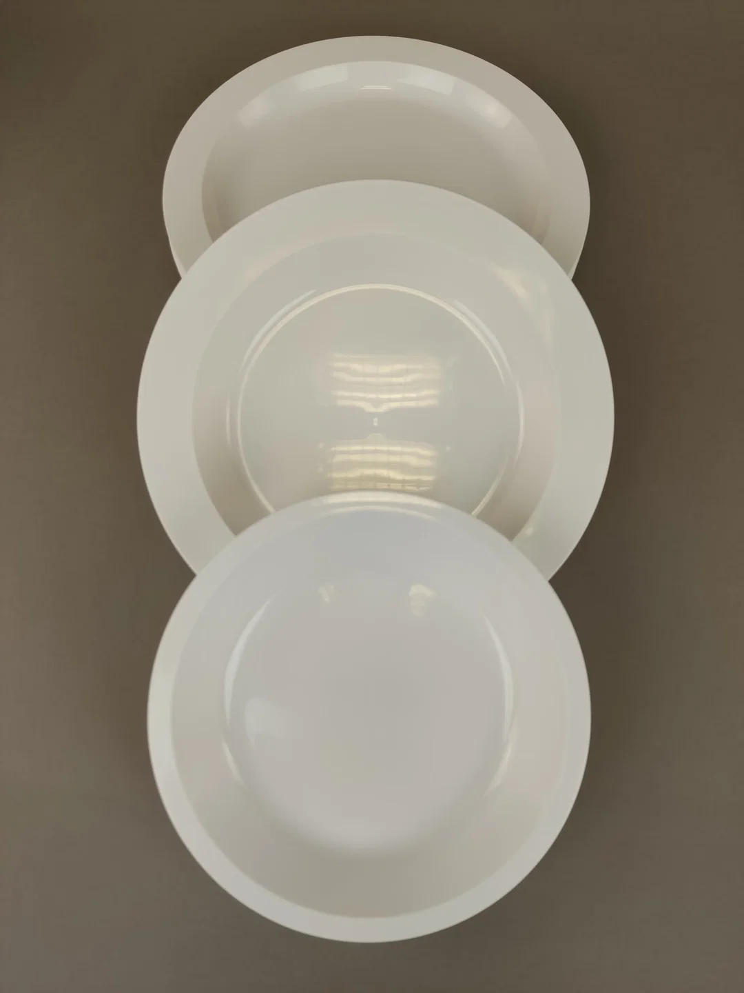 GUZZINI - PIC BOLL Weiss Design von Carlo Viglino, Picknick Geschirr  – Bild 4
