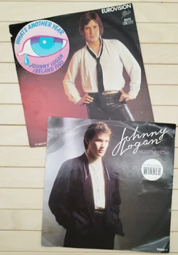 Johnny Logan, Vinyl Singles, 2 im Set 