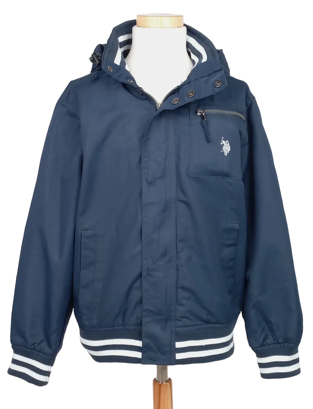U.S. POLO ASSN Jungen Jacke, marine - Gr. L - Bild 1