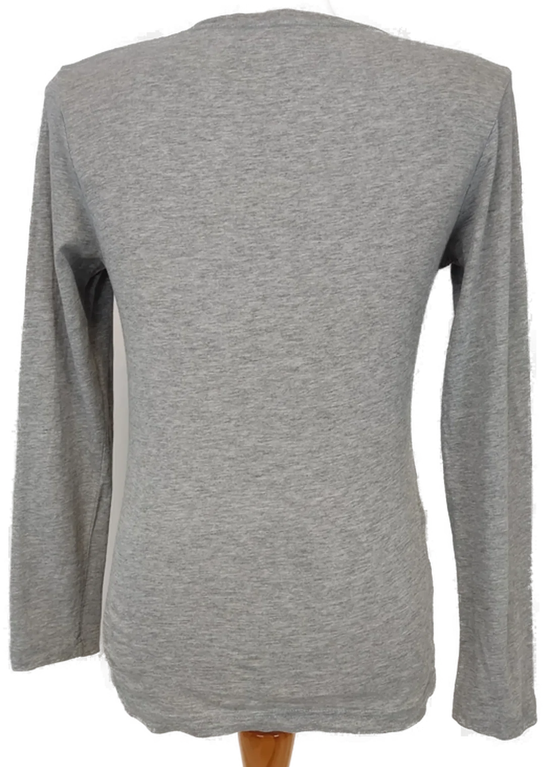 H&M LOGG Herren Langarm Shirt grau - Gr. S/EUR 46 – Bild 2
