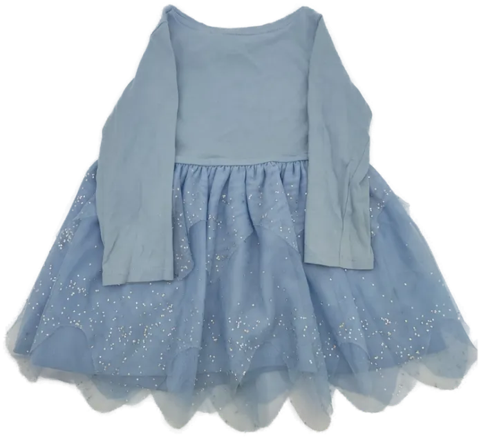 H&M Disney Eisprinzessin blau Gr. 92 – Bild 3