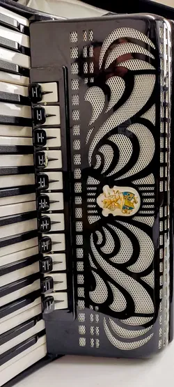 Weltmeister Cantus IV Akkordeon Schwarz 120 Bass | Defekt für Bastler - Bild 2