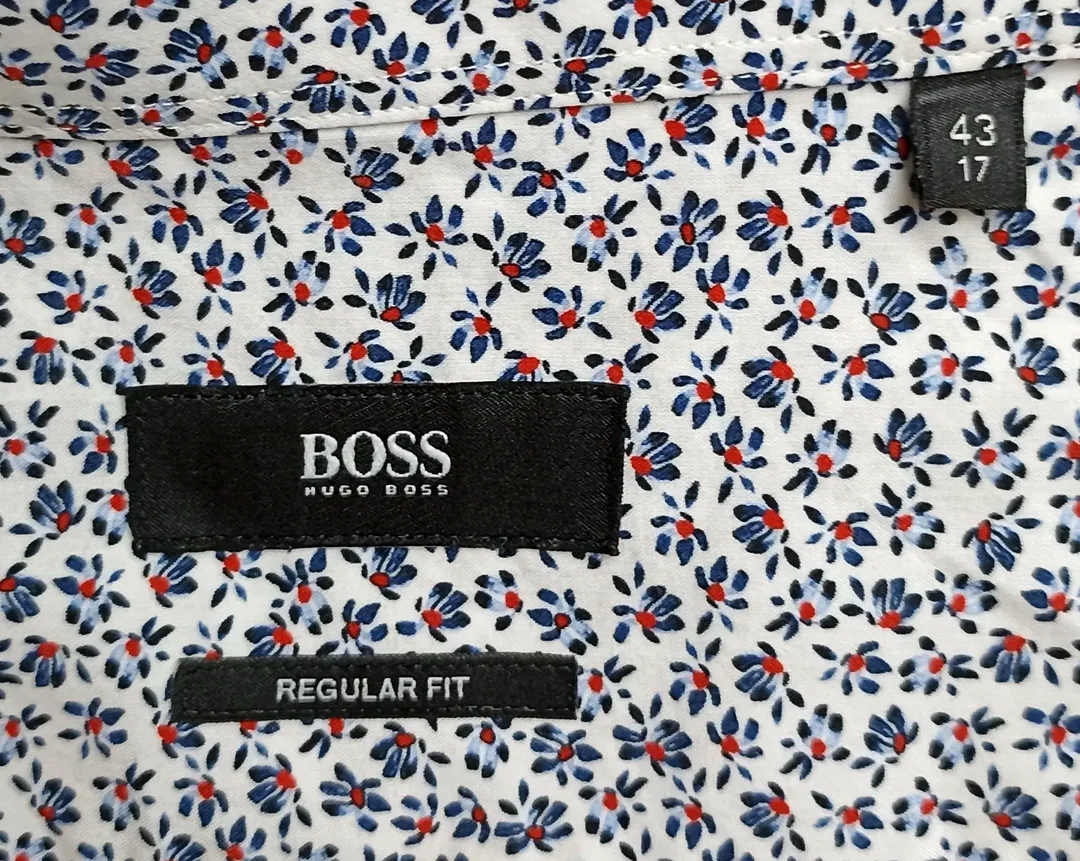 Hugo Boss Herrenhemd gemustert Gr. XL – Bild 3