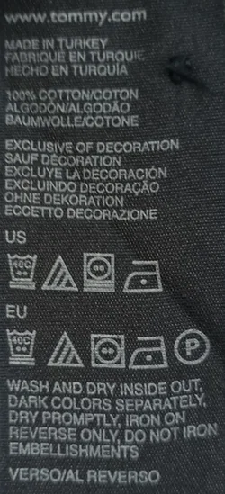 Tommy Hilfiger Herrenpoloshirt dunkelblau Gr. L – Vorschau 4
