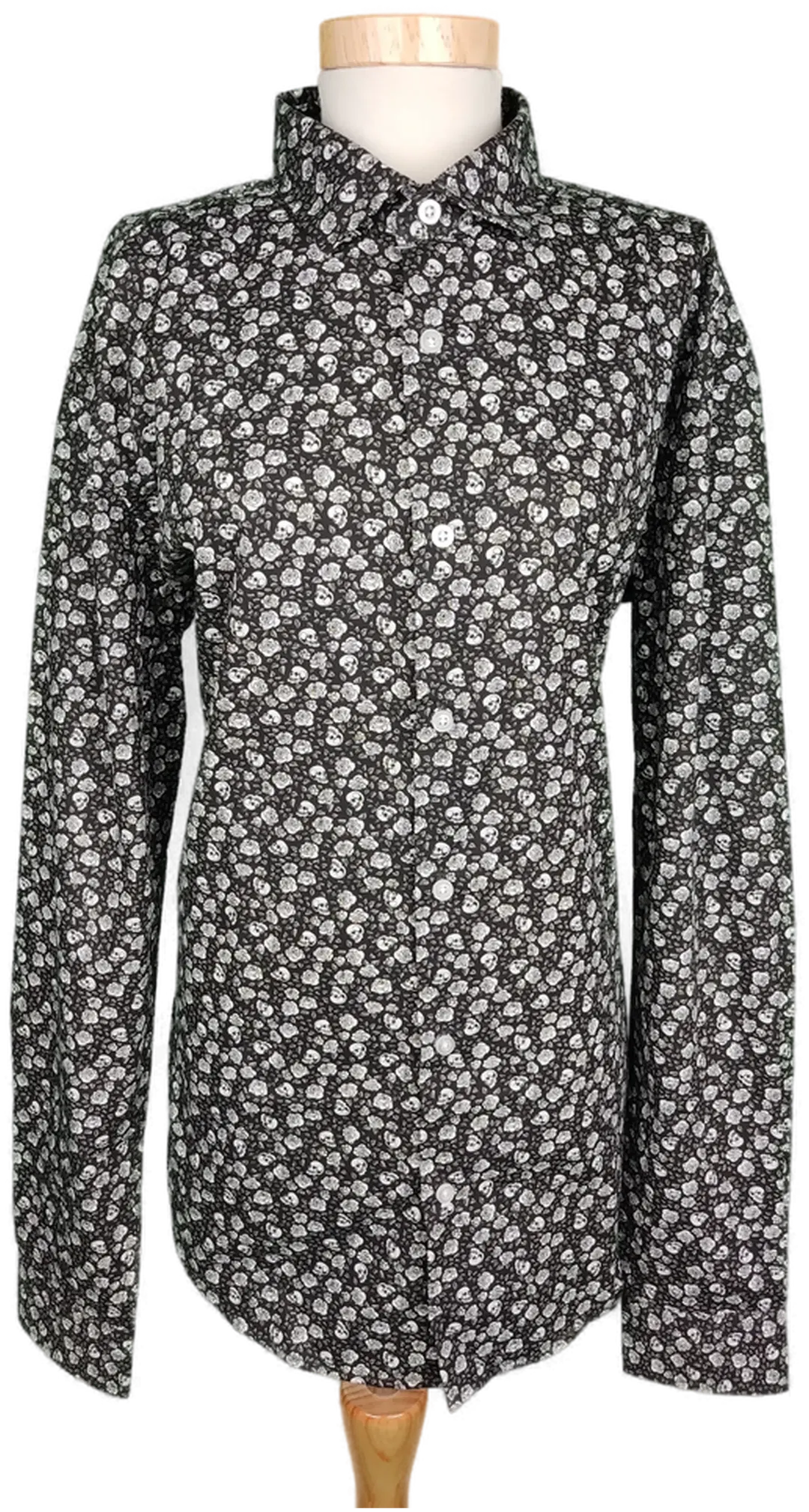 SMOG Herren Hemd schwarz/weiß - L/50 - Bild 1