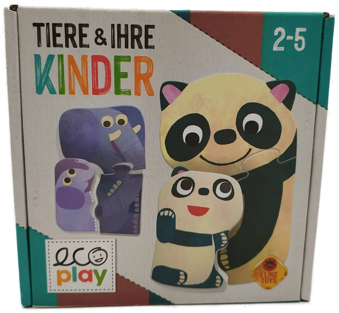 Tiere & ihre Kinder - ein ecplay Puzzle aus Italien! - Bild 4
