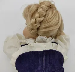 Puppe Porzellan H 501 Hochwertig Länge ca 44cm - Bild 5