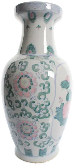  Chinesische Vase mit Famille-Rose-Dekor - Bild 5