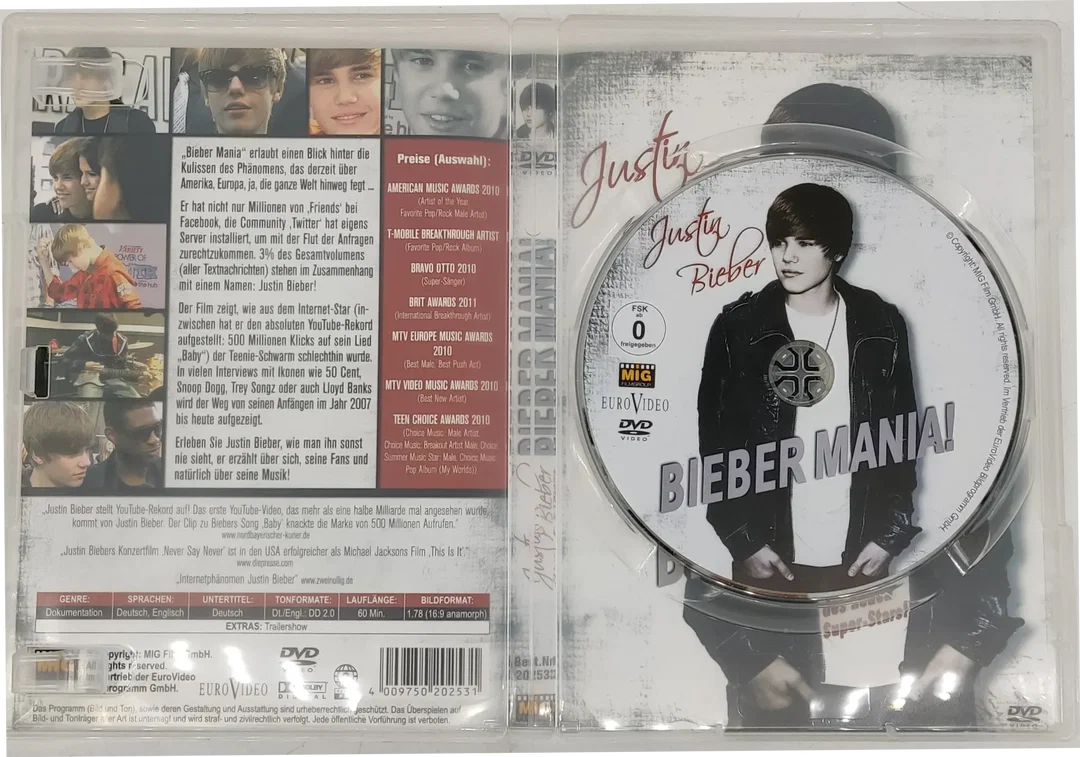 DVD Justin Bieber "Bieber Mania!" – Bild 3