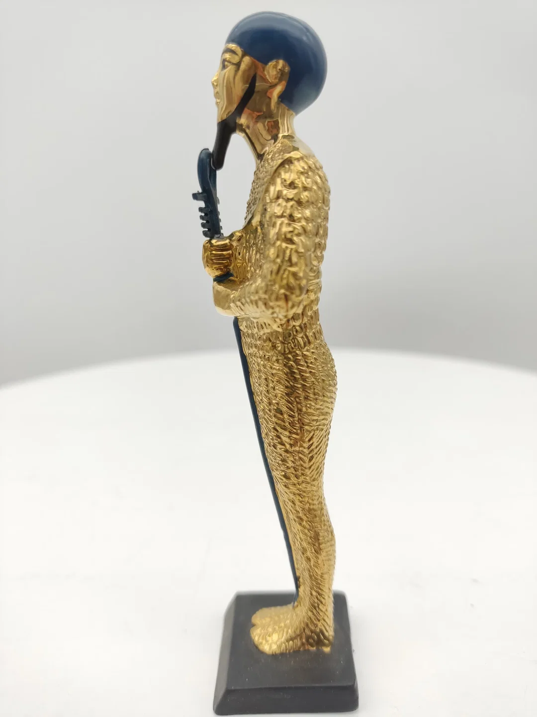 Goldener Ptah Porzellan & Zertifikat von Franklin Mint | Limitierte Rarität – Bild 5