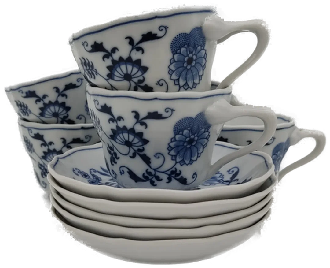 Blue Danube Zwiebelmuster Geschirr Set Vintage – Bild 4