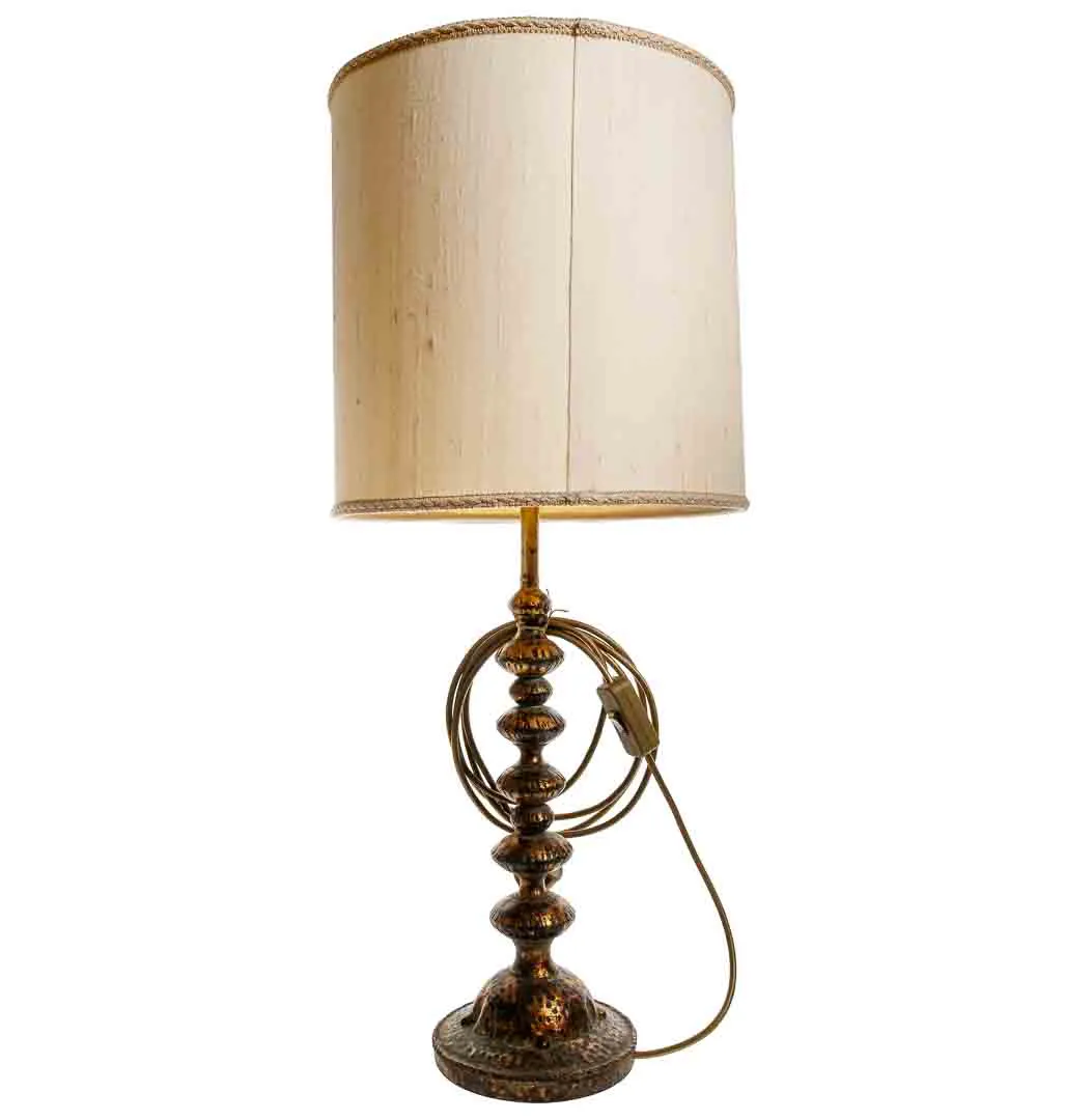 Vintage Stehlampe aus Messing 1950er Jahre - Bild 1