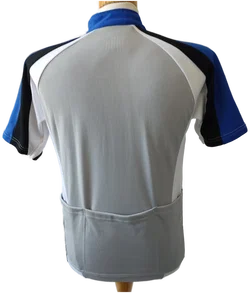 TCM Herren Fahrradtrikot grau blau - Gr. M - Bild 3