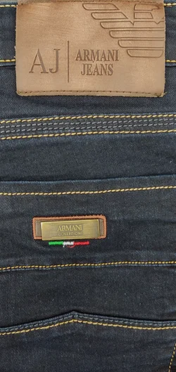 Armani Herren Jeans dunkelblau Gr. 40 - Bild 3