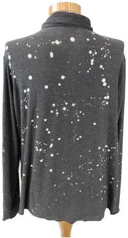 Damencardigan grau gepunktet - Gr. 38/M - Bild 3