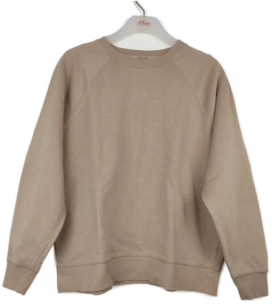 Pullover C&A Beige L/40 Baumwolle | Ganzjahres-Casual - Bild 1