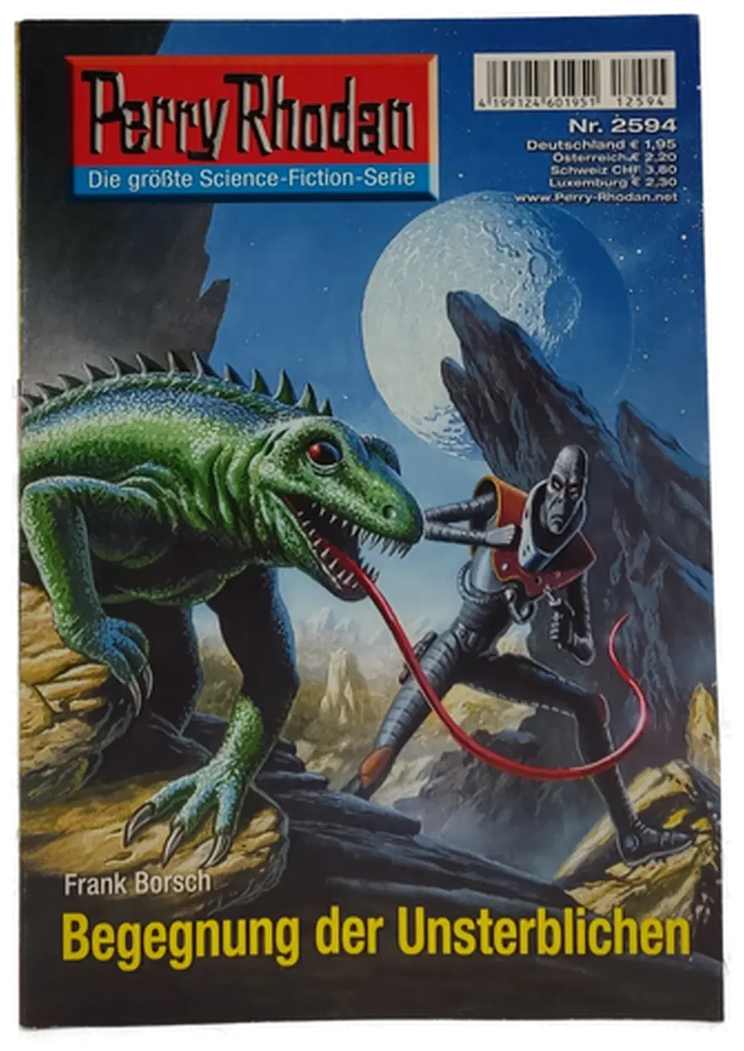 Romanheft Perry Rhodan Begegnung der Unsterblichen Erstauflage Nr. 2594 - Bild 2