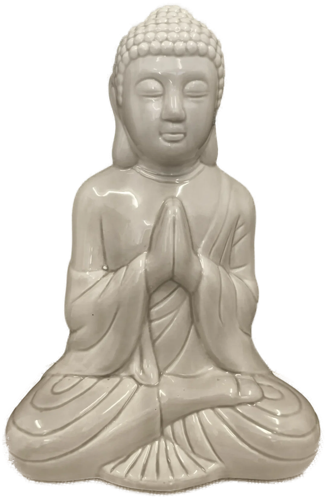 Buddhafigur, Keramik – Bild 1
