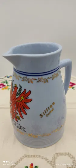 Lilien Porzellan Weinkrug 'Wörthersee' | Souvenir-Schatz - Bild 1