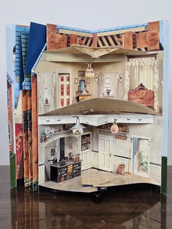 Viktorianisches Puppenhaus. Ein Spiel- und Aufklappbuch. - Bild 5