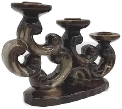 Steffl Keramik Wien, Kerzenständer 3-flammig - Bild 3