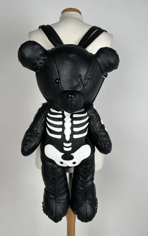Skeleton Teddy Bear - Rucksack – Bild 1