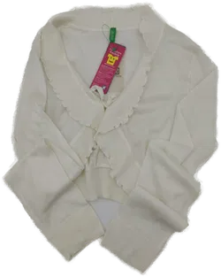 United colors of Benetton Kinder Strickjacke weiß Gr. 10/11 Jahre ( 150 cm) - Bild 3