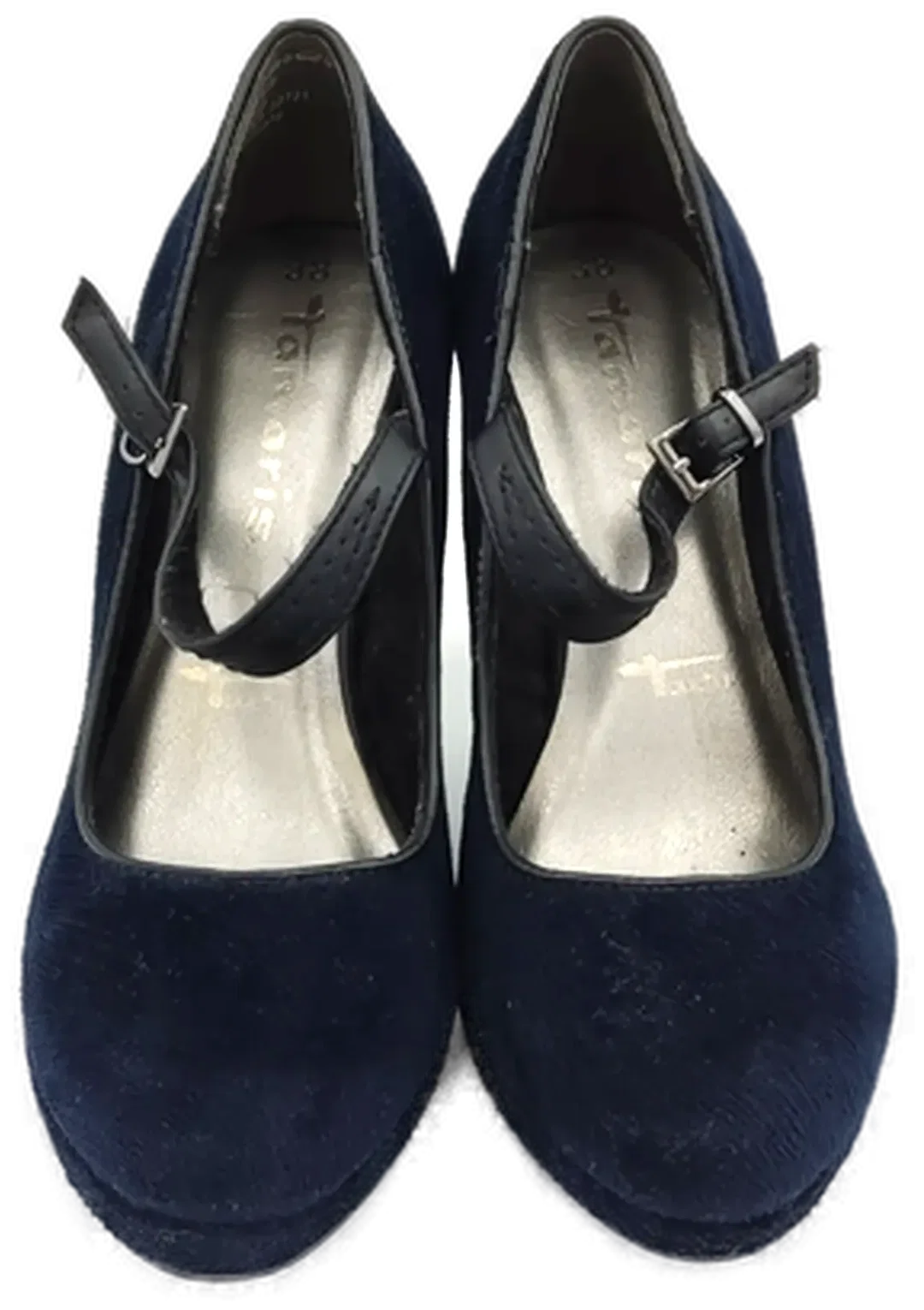 Tamaris Damen Pumps dunkelblau Gr. 38 – Bild 2