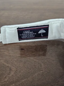 Helas Visor Kappe, weiß  – Vorschau 5