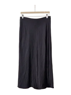Zara Damen langer Rock, schwarz - M / 38  – Vorschau 1