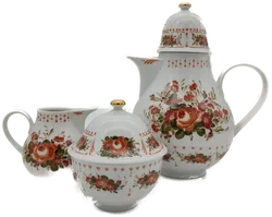 Kaffeeservice 4-Teilig Sonstige Porzellan | Retro-Charme - Bild 6