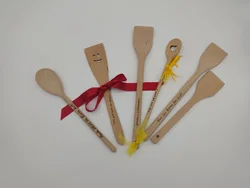 Kochlöffel, Pfannenwender, Salatbesteck - Bild 2