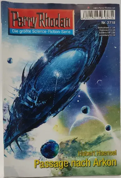  Romanheft Perry Rhodan Passage nach Arkon Erstauflage Nr.2718 - Bild 2