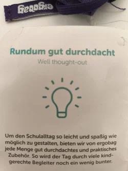 Ergobag, Brustbeutel lila, neu – Vorschau 5