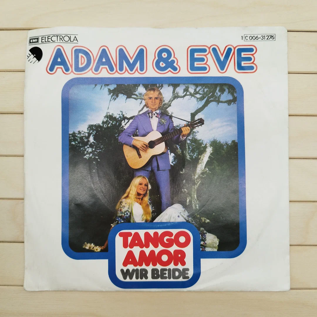 Adam & Eve, Tango Amor, Vinyl Single  – Bild 1